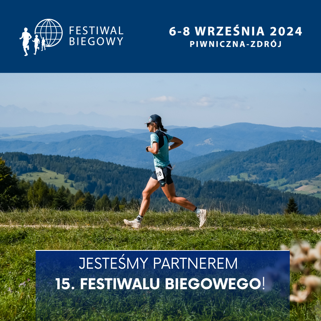 ZDROWY PROJEKT Partnerem 15 FESTIWALU BIEGOWEGO
